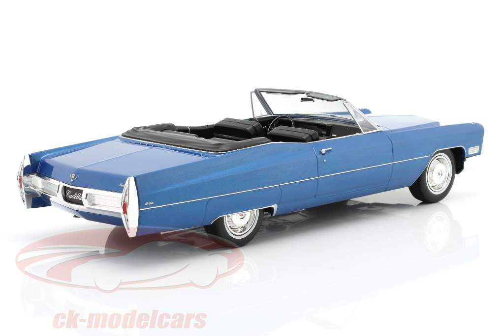 Cadillac DeVille 建設年 1967 青い メタリック 1:18 KK-Scale
