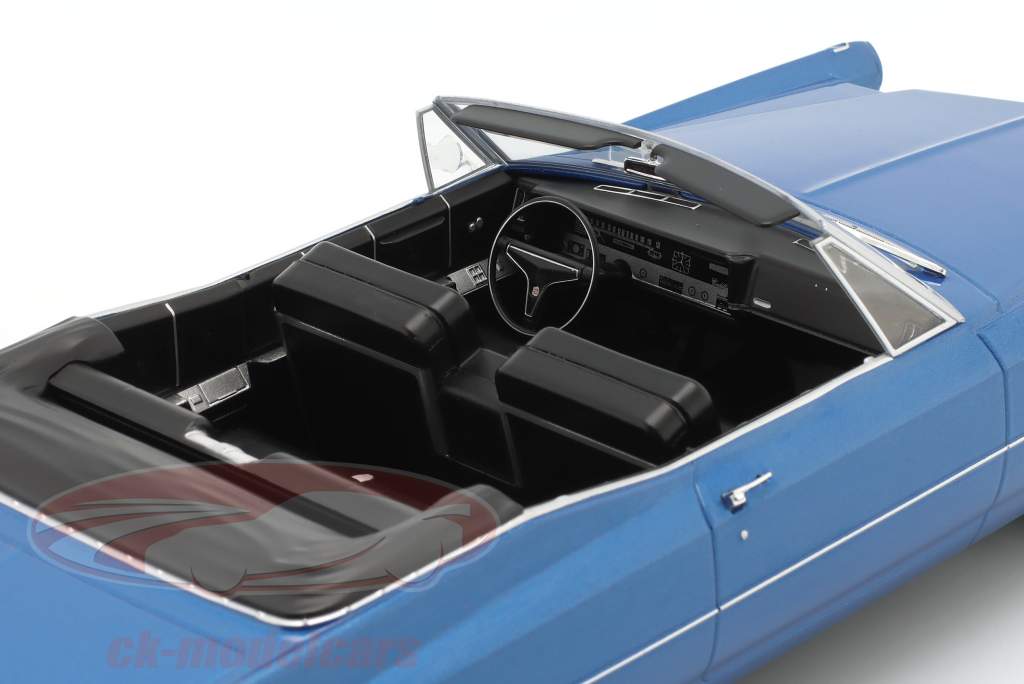 KK-Scale 1:18 Cadillac DeVille year 1967 blue metallic