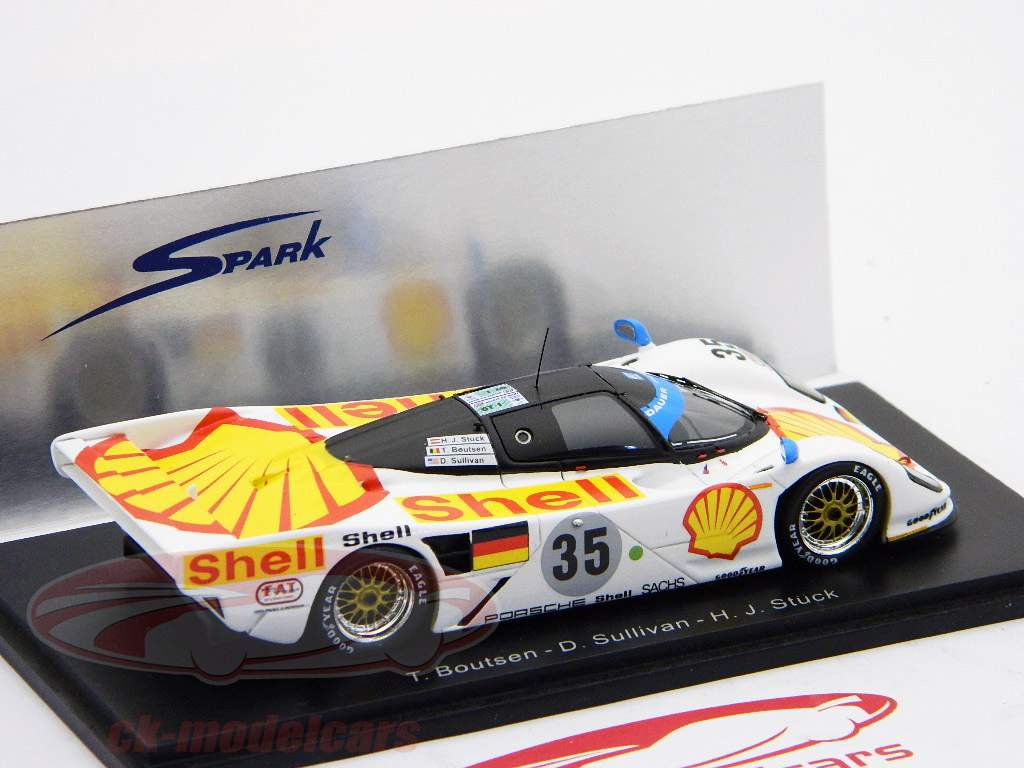 持续时间保时捷＃35 3rd 24h LeMans 1994 Boutsen / Sullivan / Stuck 1:43 Spark
