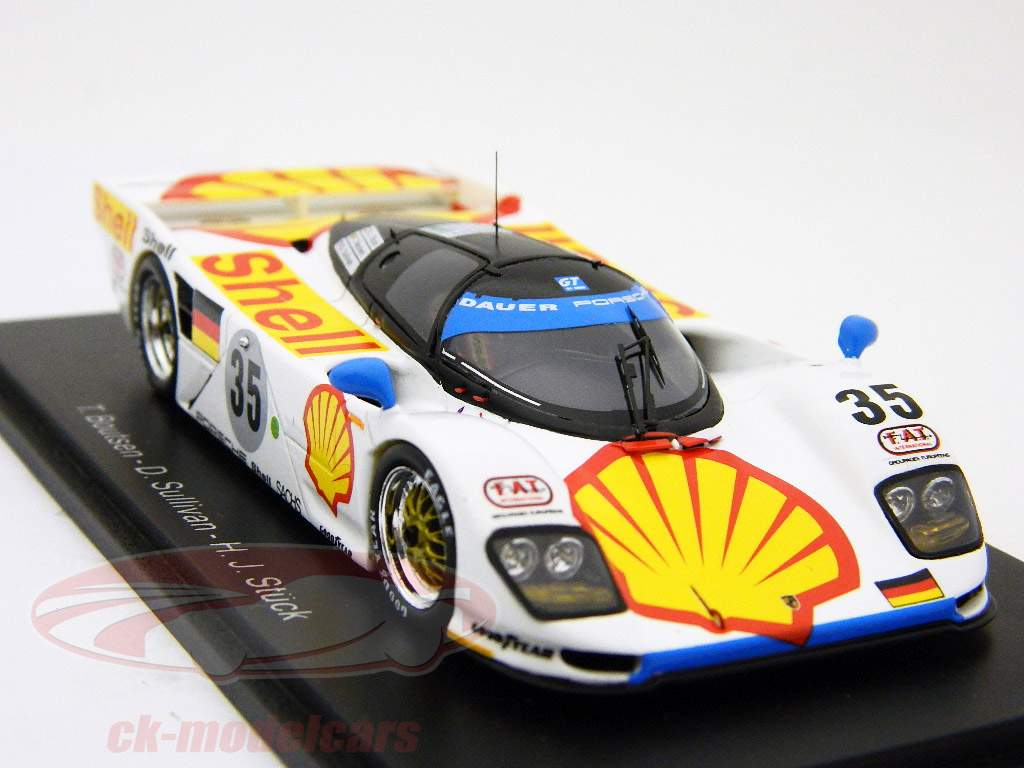 持续时间保时捷＃35 3rd 24h LeMans 1994 Boutsen / Sullivan / Stuck 1:43 Spark