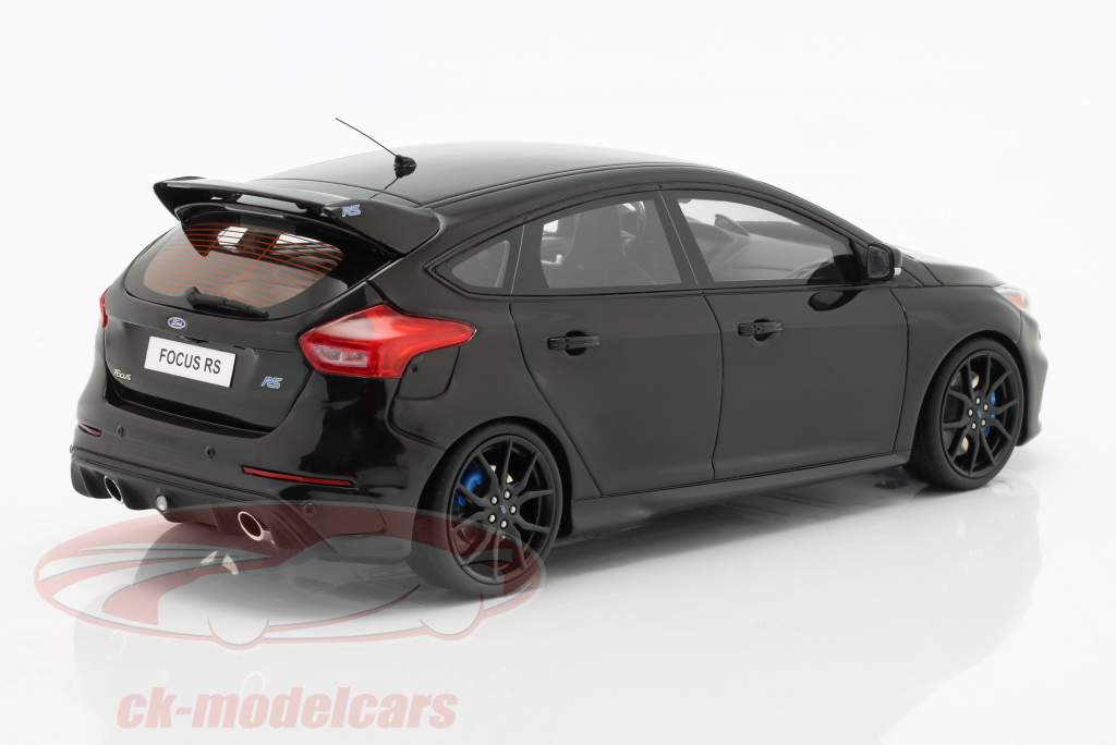 Ford Focus RS 年 2017 黒 1:18 OttOmobile