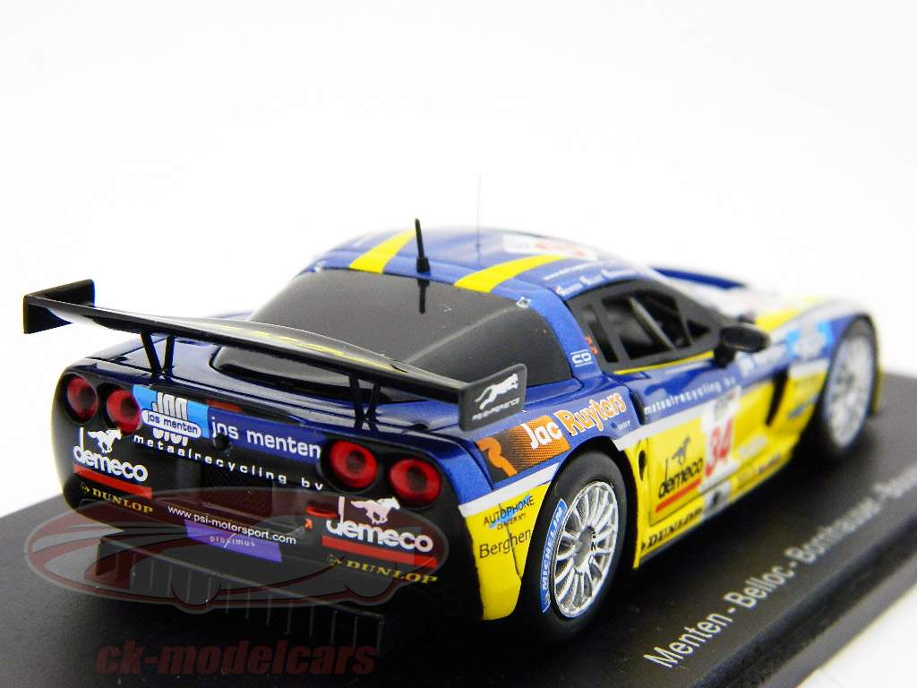 コルベットC6-R＃34 24時間スパ2006メンテン/ベロック/ボーン·ハウザー/ Bouvy 1時43スパーク