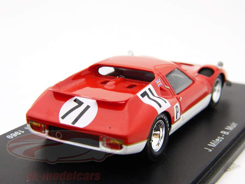 ロータス62＃71勝者2Lクラスブランドハッチ1969マイル/ミュア1:43スパーク