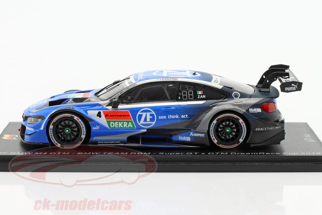 BMW M4 DTM #4 A. Zanardi Super GT x DTM DreamRace Fuji 2019 1:43 Spark
