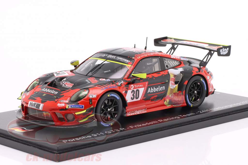 Porsche 911 GT3 R #30 24h Nürburgring 2020 Frikadelli Racing Team 1:43 Spark