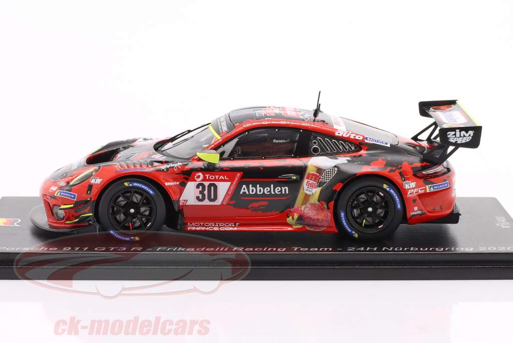 Porsche 911 GT3 R #30 24h Nürburgring 2020 Frikadelli Racing Team 1:43 Spark