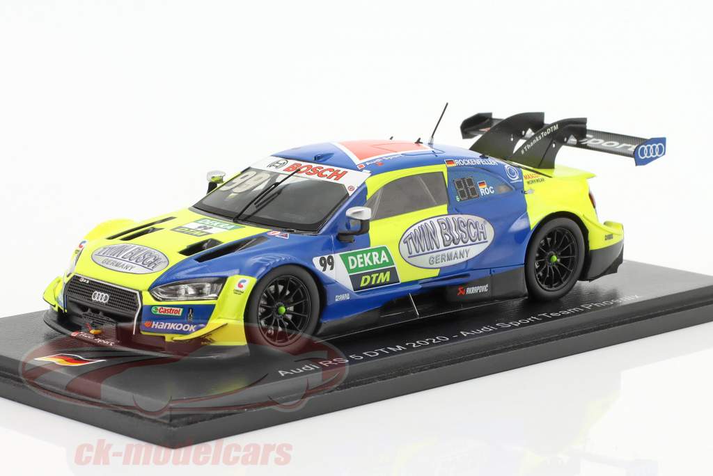 Audi RS 5 DTM #99 Audi Sport Team Phoenix DTM 2020 Mike Rockenfeller 1:43 Spark