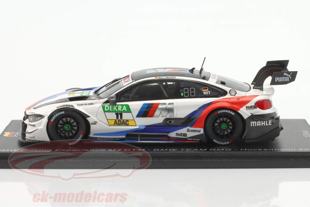 BMW M4 DTM #11 M. Wittmann Team RMG DTM Hockenheim 2018 1:43 Spark