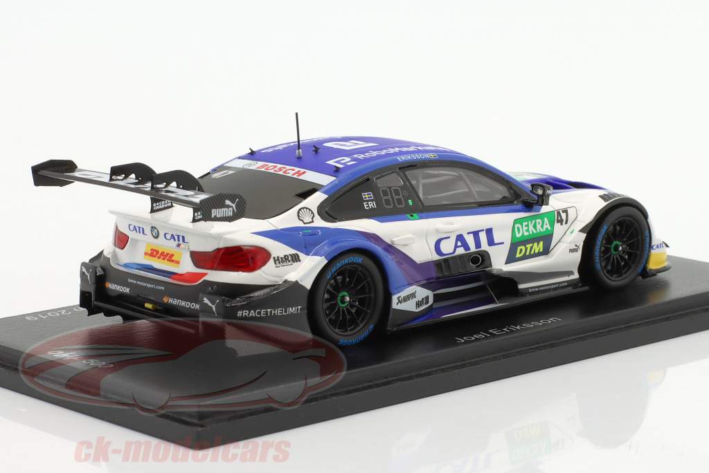 BMW M4 DTM #47 J. Eriksson Team RBM DTM Hockenheim 2019 1:43 Spark