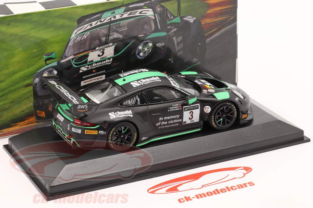 Porsche 911 GT3 R #3 24h Spa 2021 Schnabl Engineering 1:43 Minichamps