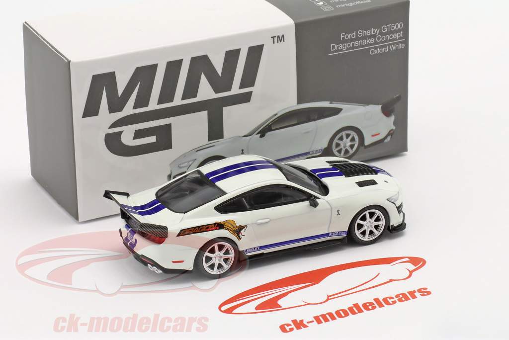 Ford Shelby GT500 Dragonsnake Concept LHD oxford Blanc 1:64 TrueScale
