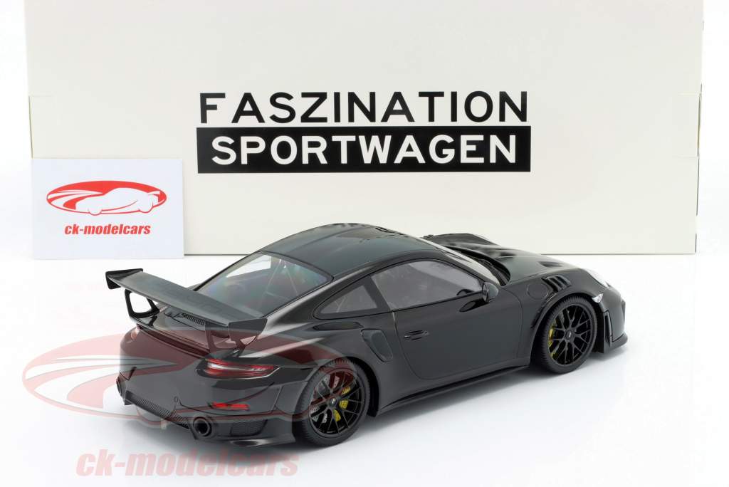 Porsche 911 (991 II) GT2 RS Weissach Package 2018 noir 1:18 Minichamps