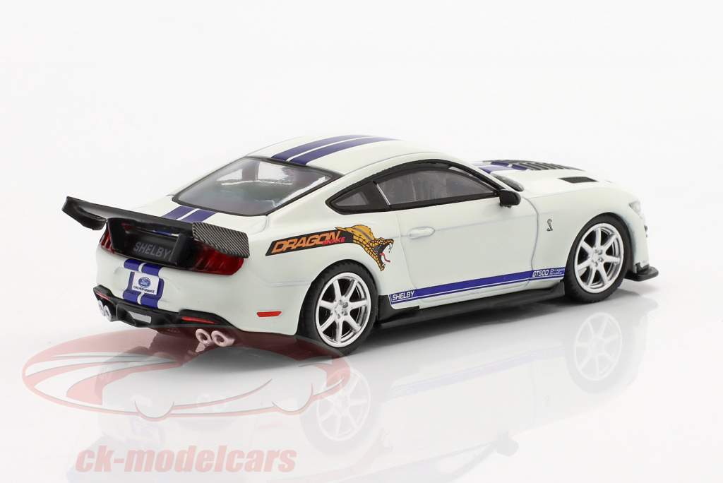 Ford Shelby GT500 Dragonsnake Concept LHD oxford Blanc 1:64 TrueScale