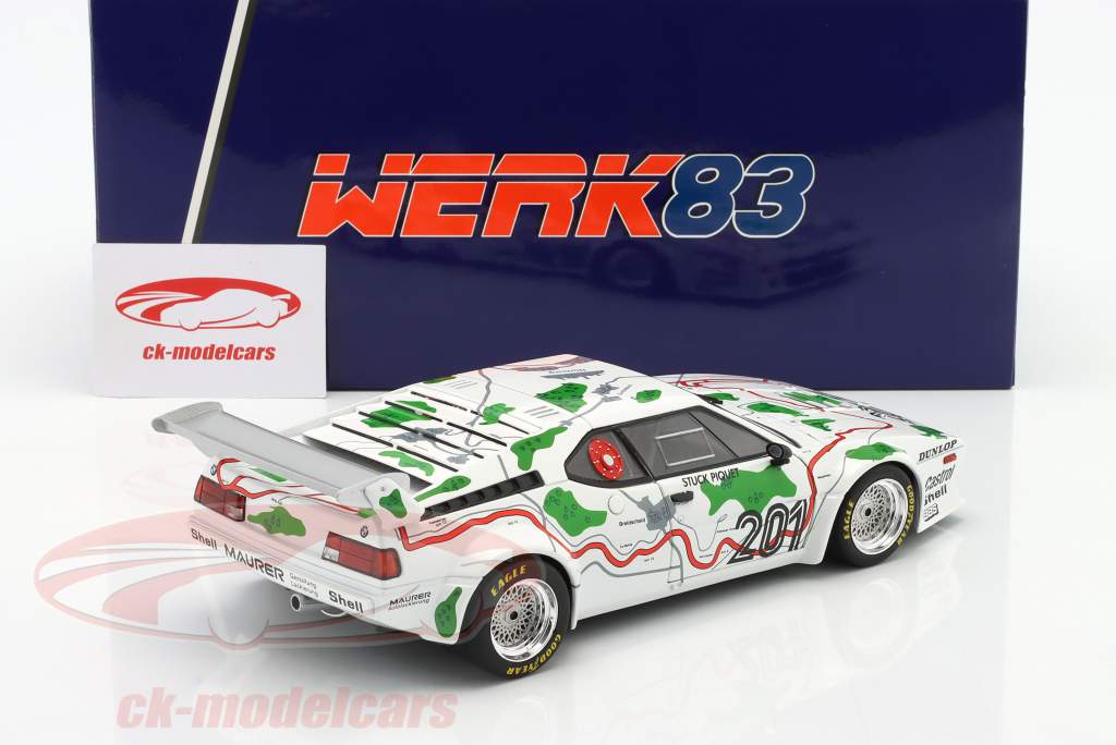 BMW M1 Procar #201 3e 1000km Nürburgring 1980 Stuck, Piquet 1:18 WERK83