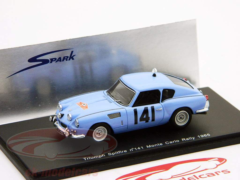 Triumph Spitfire #141 Rallye Monte Carlo 1965 Lampinen / Ahava 1:43 Spark
