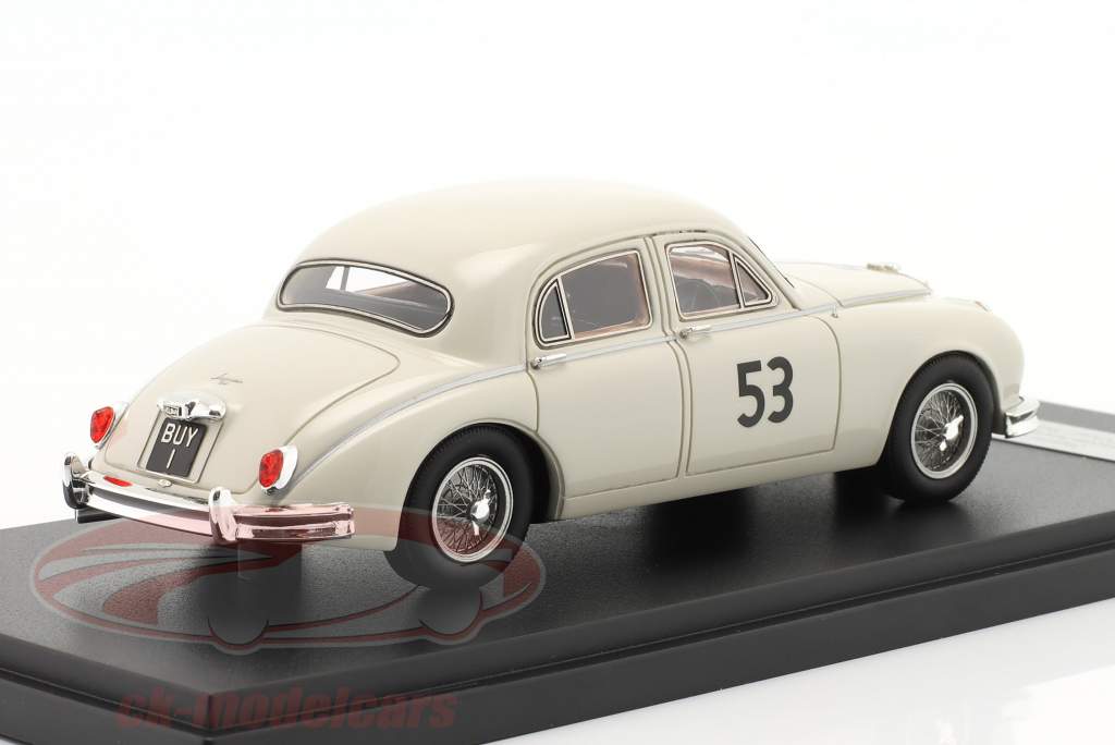 Jaguar 3.4 liter #53 2nd Silverstone Annual Trophy Meeting 1959 Salvadori 1:43 Matrix