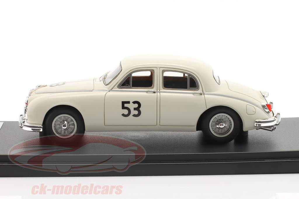 Jaguar 3.4 liter #53 2nd Silverstone Annual Trophy Meeting 1959 Salvadori 1:43 Matrix