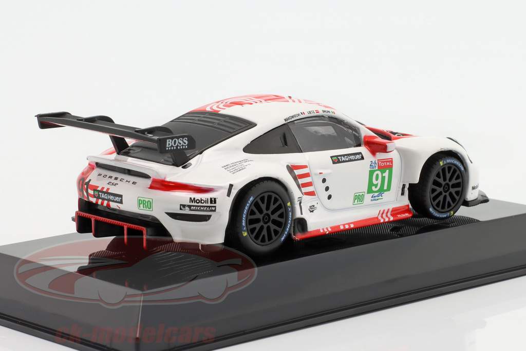 Porsche 911 RSR #91 24h LeMans 2020 Bruni, Lietz, Makowiecki 1:43 Bburago