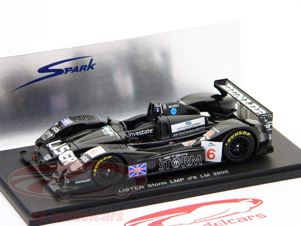 1/43 Lister Storm LMP #6 2006年ルマン Spark 1:43 Lister Storm LMP #6 24h LeMans 2006 Pickering