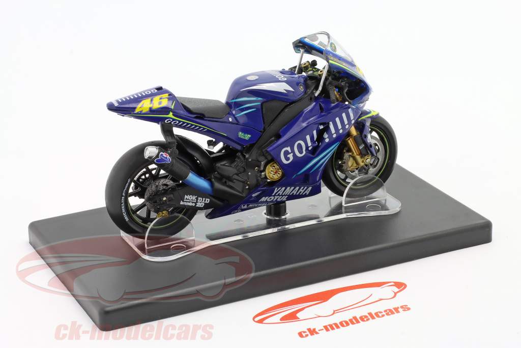 Valentino Rossi Yamaha YZR-M1 #46 MotoGP World Champion 2004 1:18 Altaya