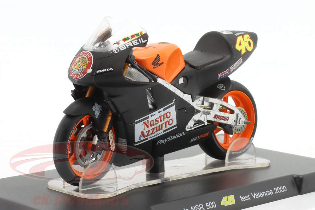 オートバイ・バイク HONDA NSR500 Valentino Rossi Altaya 1:18 Valentino rossi Honda NSR 500 #46 test MotoGP