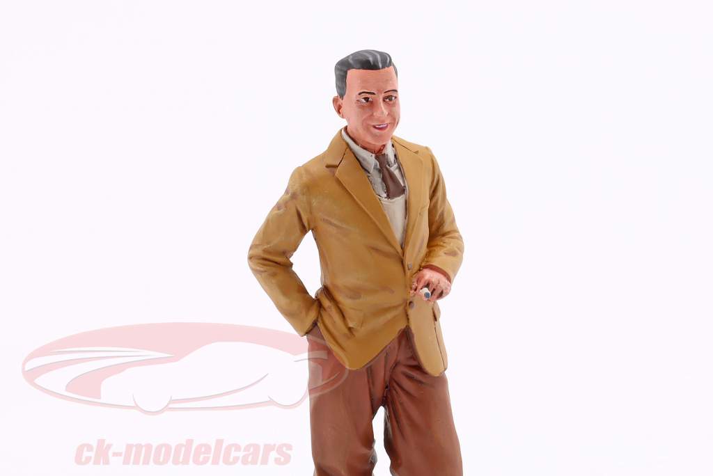 Jean Bugatti figuur 1:18 LeMansMiniatures