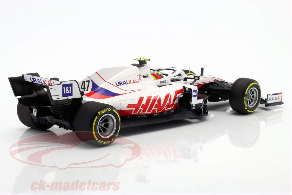Mick Schumacher Haas VF-21 #47 Bahrain GP Formel 1 2021 1:18 Minichamps