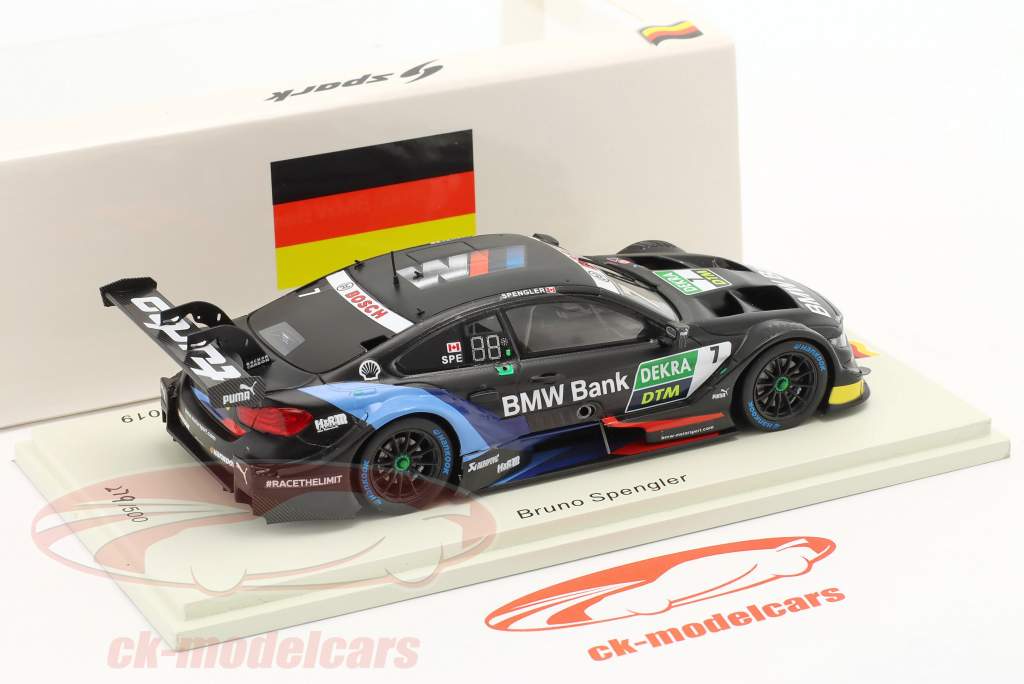 BMW M4 DTM #7 B. Spengler Team RMG DTM Hockenheim 2019 1:43 Spark