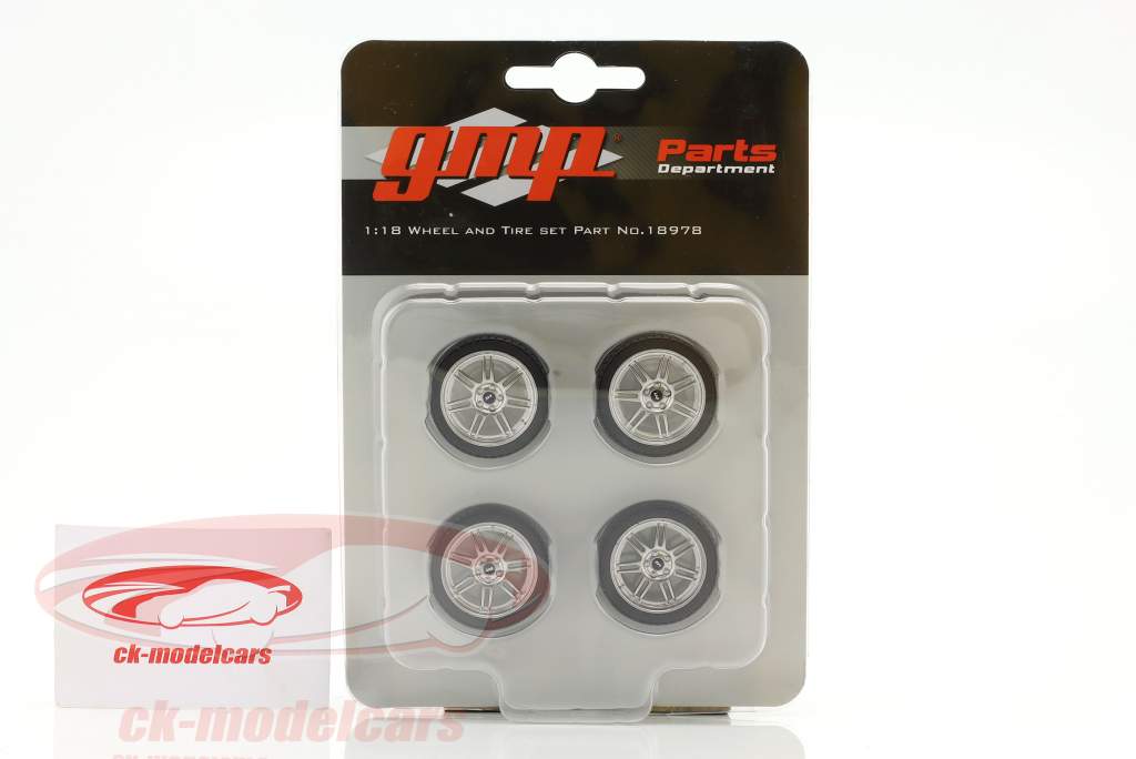 7 спиц шины а также автомобильные диски Set Custom SVT 1:18 GMP