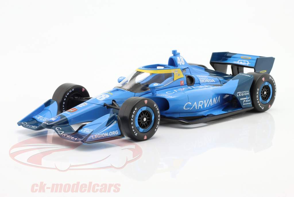 Jimmie Johnson Honda #48 IndyCar Series 2022 1:18 Greenlight