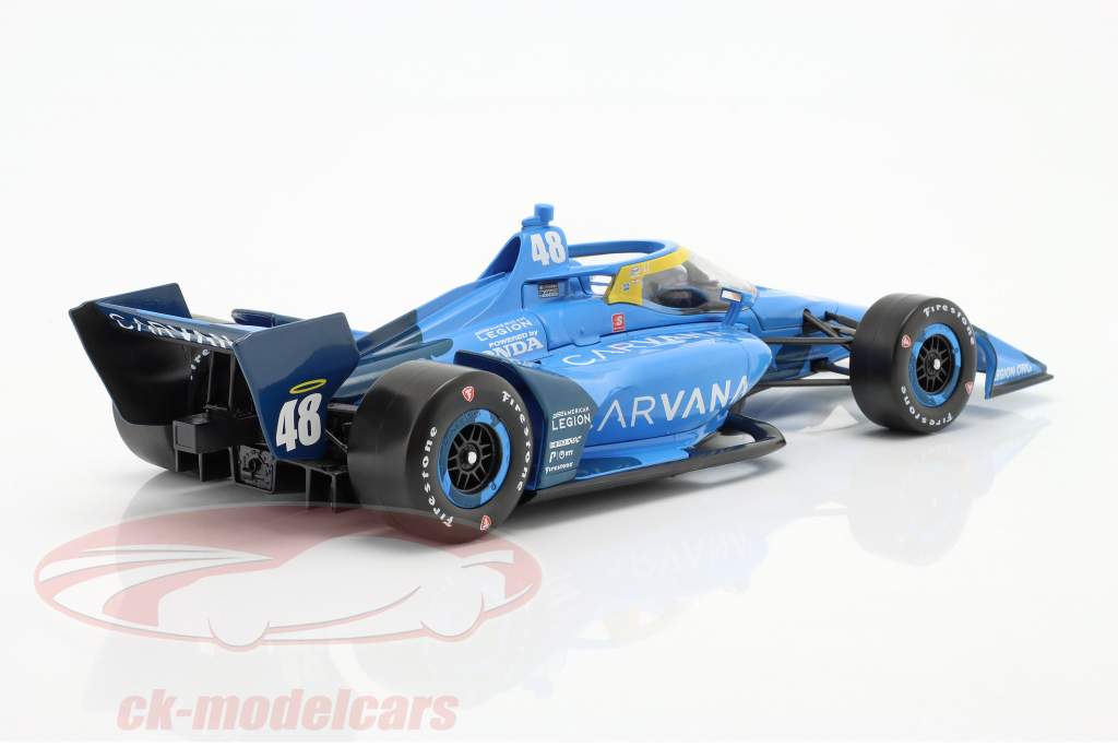 Jimmie Johnson Honda #48 IndyCar Series 2022 1:18 Greenlight