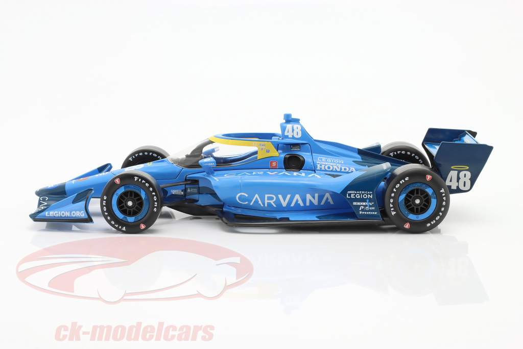 Jimmie Johnson Honda #48 IndyCar Series 2022 1:18 Greenlight