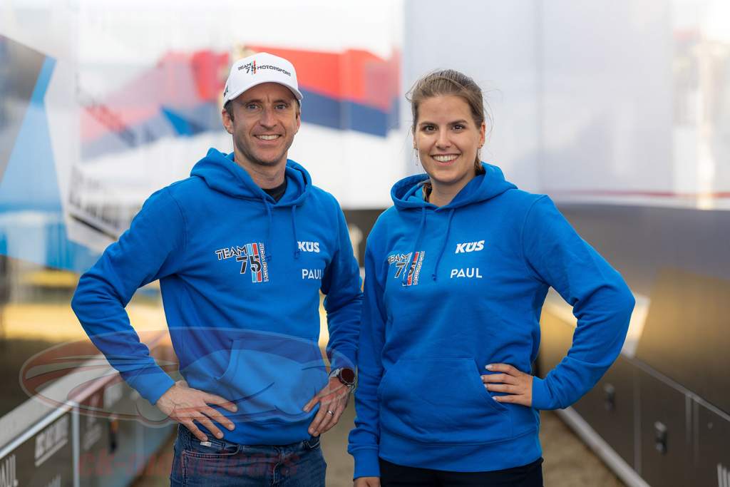 Jersey con capucha Team75 DTM 2022 azul