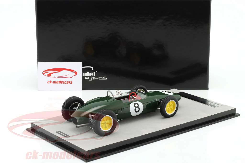 Jim Clark Lotus 21 #8 3rd French GP formula 1 1961 1:18 Tecnomodel