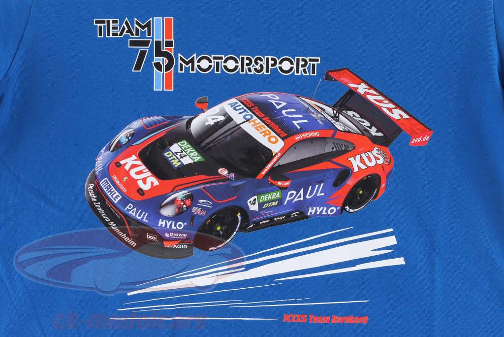 crianças camisa Racing Team75 Motorsport DTM 2022 azul