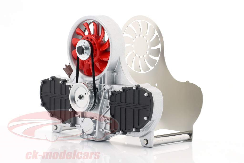 держатель письма воздуха охлажденный двигатель красный AUTOart