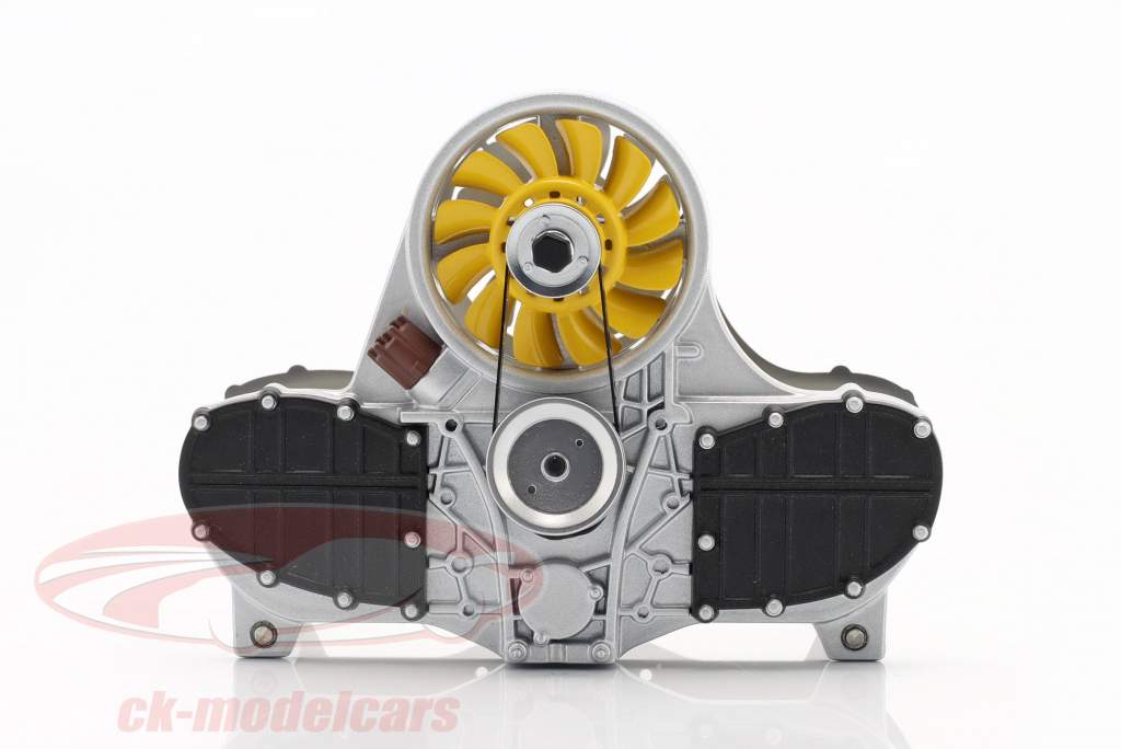 держатель письма воздуха охлажденный двигатель желтый AUTOart