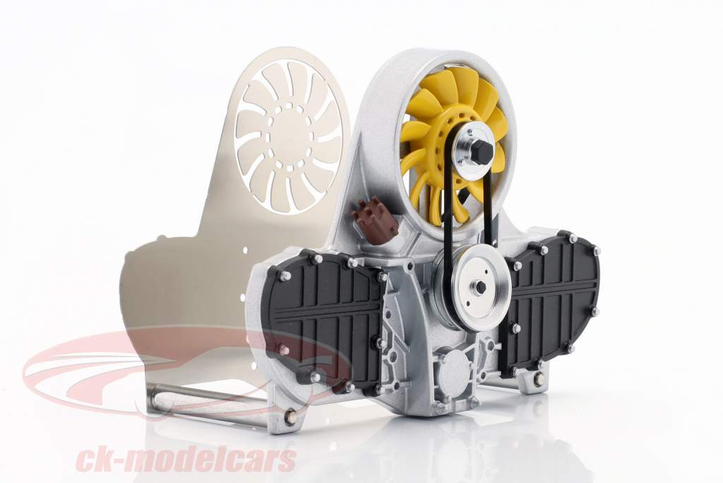 Briefhalter Air cooled Engine gelb AUTOart