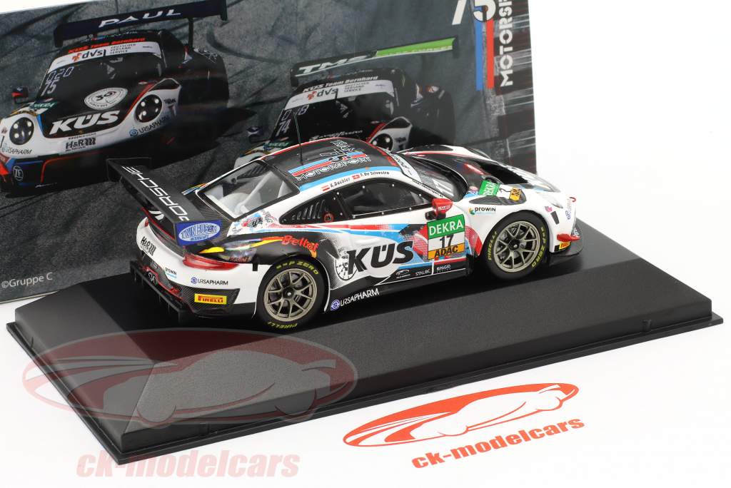 Porsche 911 GT3 R #17 ADAC GT Masters 2020 KÜS Team75 Bellof Tribute 1:43 Ixo