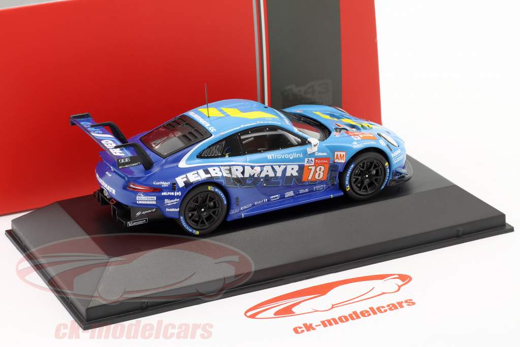 Porsche 911 RSR #78 24h LeMans 2020 Beretta, Felbermayr, van Splunteren 1:43 Ixo