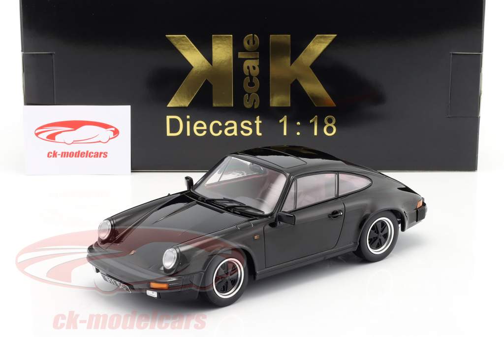 ミニカー　1/18 Porsche 911 SC Coupe 1983(ブラック) [KKDC180662] Amazon.co.jp: ミニカー 1/18 ポルシェ 911 SC KK-SCALE 1/18
