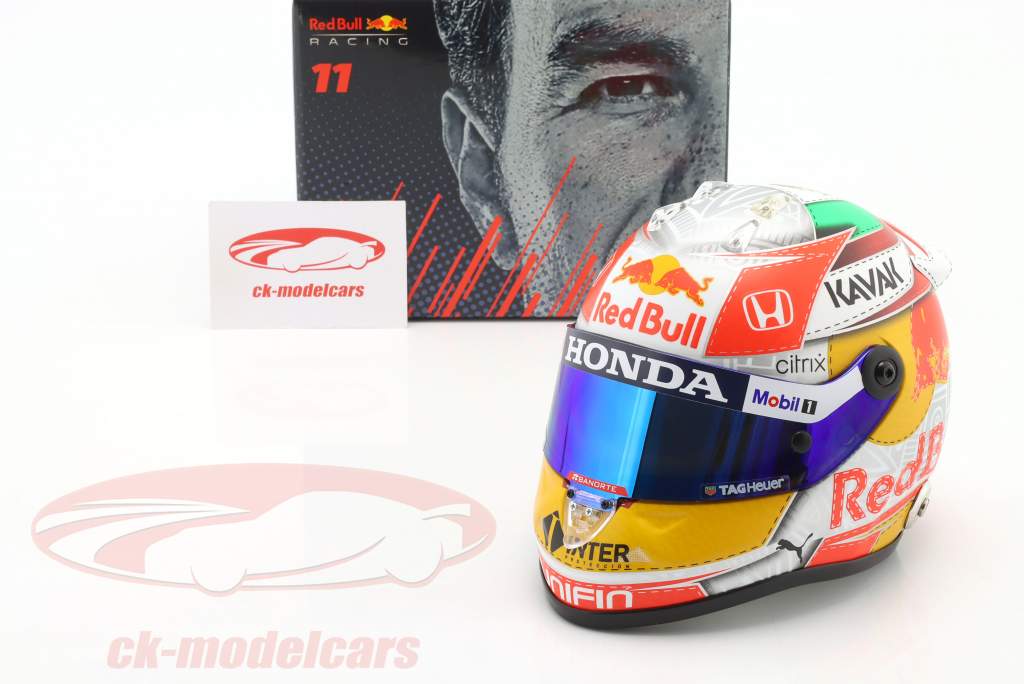 Sergio Perez #11 6ème L'Autriche GP formule 1 2021 casque 1:2 Schuberth