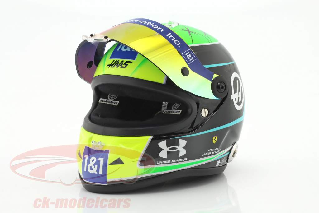 Mick Schumacher #47 Haas F1 Team formule 1 2022 casque 1:2 Schuberth
