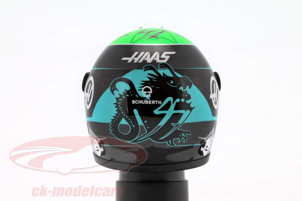 Mick Schumacher #47 Haas F1 Team fórmula 1 2022 casco 1:4 Schuberth