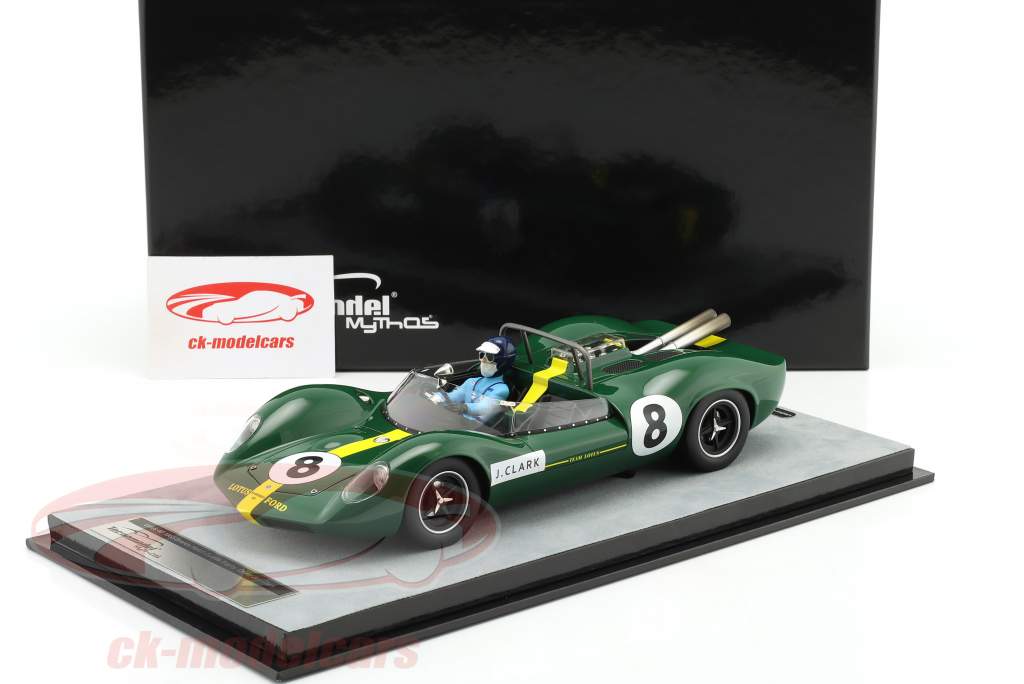Lotus 40 #1 2nd Riverside GP 1965 Jim Clark 1:18 Tecnomodel