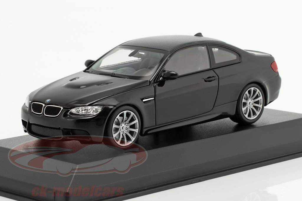 BMW M3 (E92) Année de construction 2008 noir 1:43 Minichamps