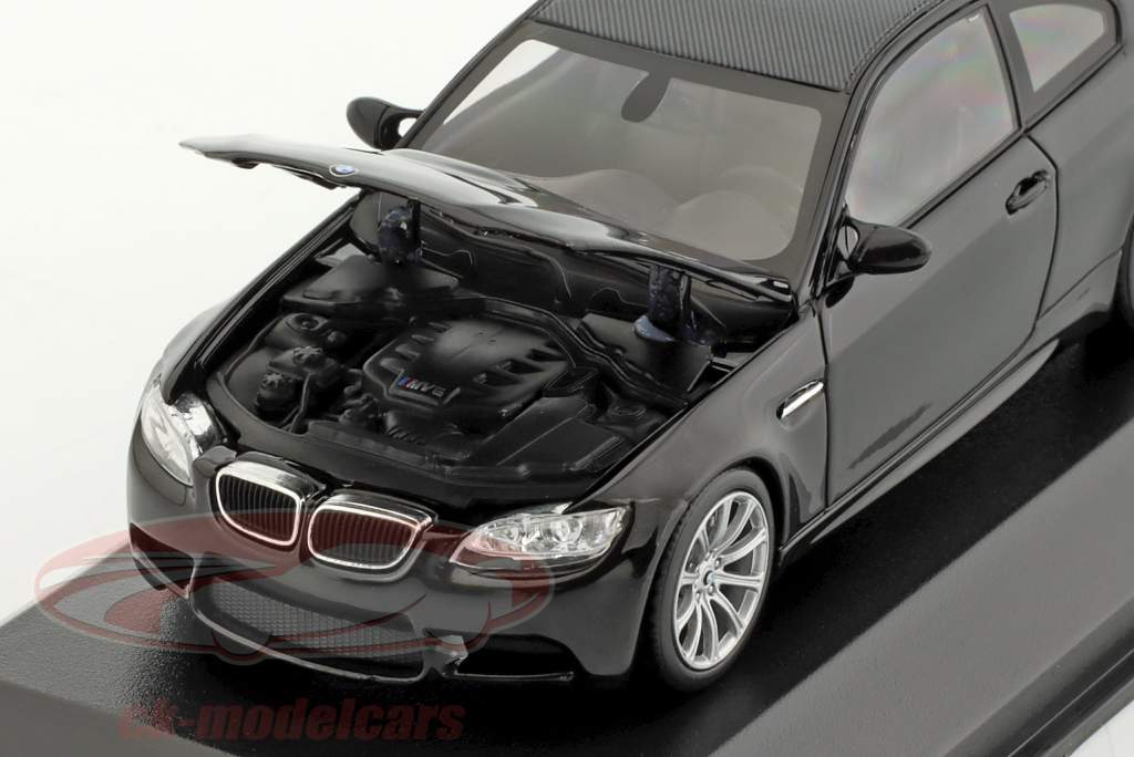 BMW M3 (E92) Année de construction 2008 noir 1:43 Minichamps