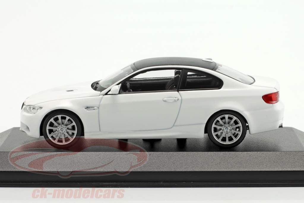 BMW M3 (E92) Año de construcción 2008 Blanco 1:43 Minichamps