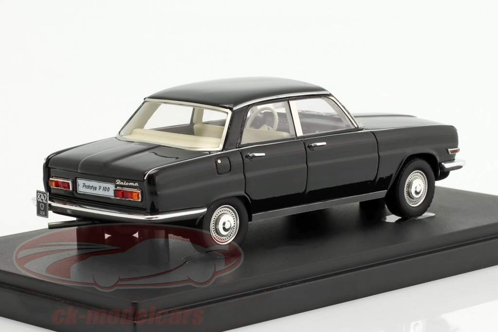 Trabant P100 Paloma Ano de construção 1961 Preto 1:43 AutoCult