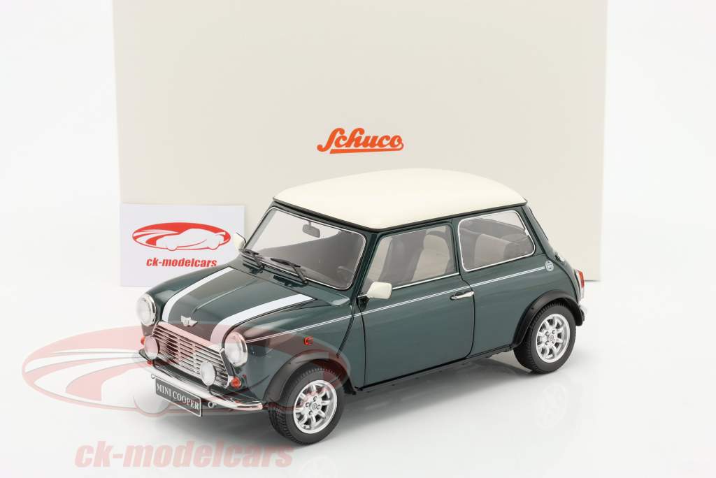 Mini Cooper british racing verde 1:12 Schuco